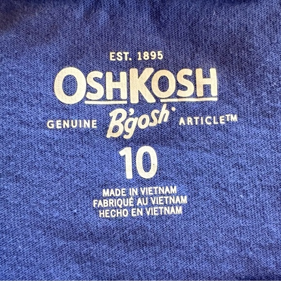 OshKosh B'gosh Flip Sequin Dinosaur Short Sleeve Graphic T-shirt, Size Girl’s 10 - Picture 5 of 5